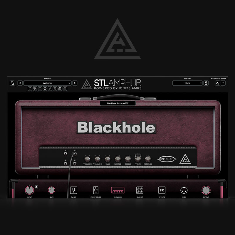STL AmpHub - Blackhole Arcturus 100 Model