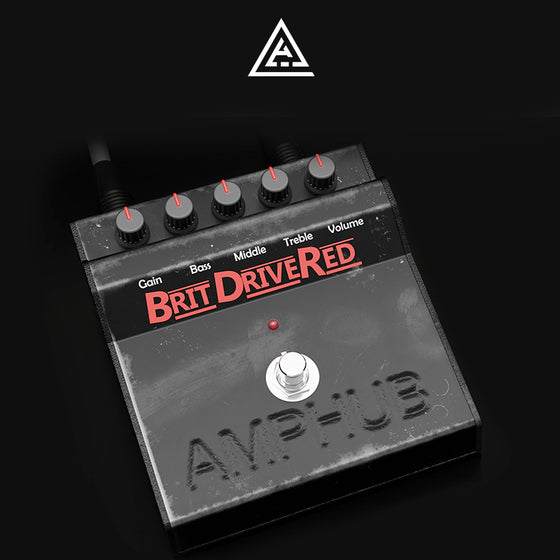 STL AmpHub - Brit Drive Red Model